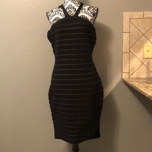 XL Black Fitted dress